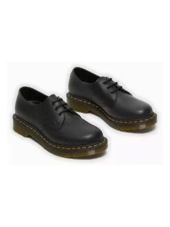 Dr. Martens Leren Veterschoenen "Virginia" Zwart -LIMANGO WINKEL dr martens leren veterschoenen virginia zwart 2