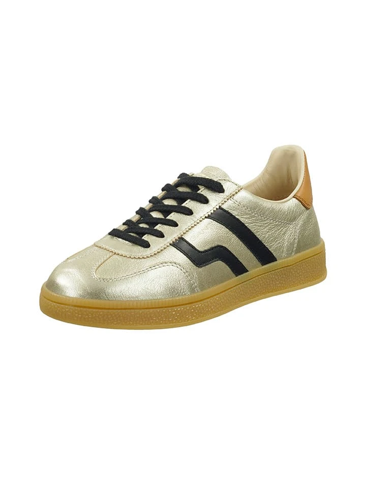 Leren sneakers goudkleurig Leren Sneakers Goudkleurig -LIMANGO WINKEL gant footwear leren sneakers goudkleurig 3
