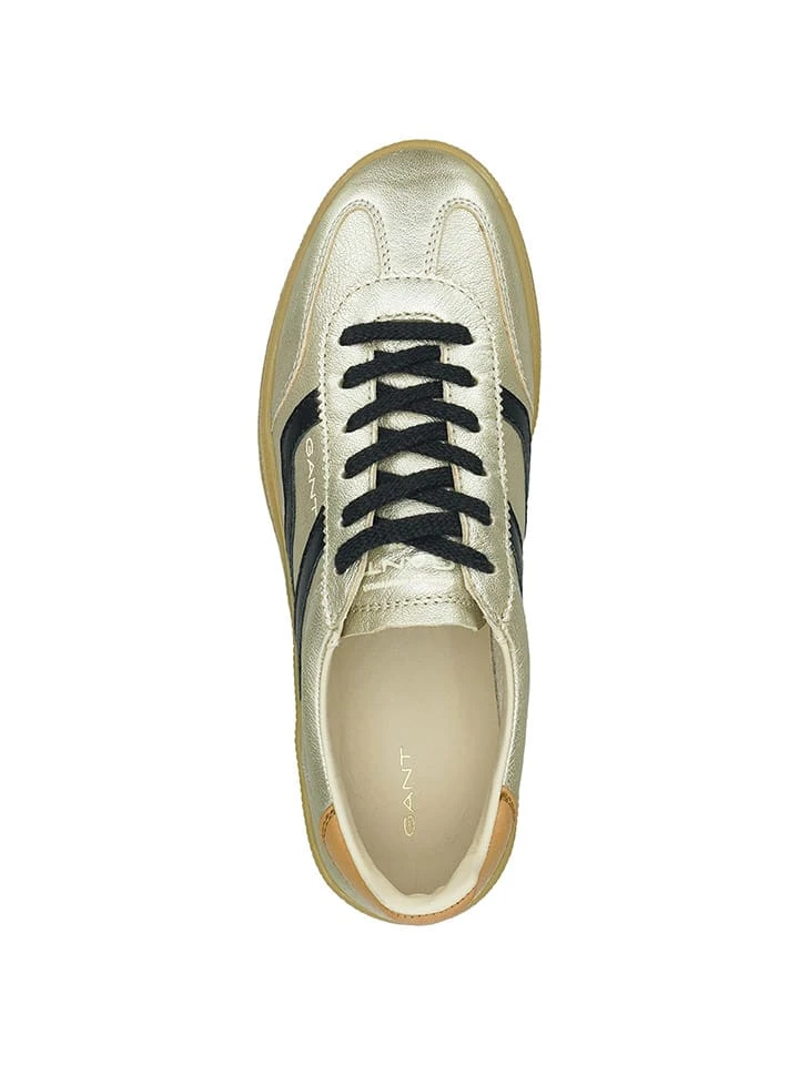 Leren sneakers goudkleurig Leren Sneakers Goudkleurig -LIMANGO WINKEL gant footwear leren sneakers goudkleurig 4