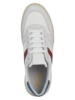 Geox Leren Sneakers "Affile" Wit/blauw/rood 6 Geox Leren Sneakers "Affile" Wit/blauw/rood -LIMANGO WINKEL geox leren sneakers affile wit blauw rood 4