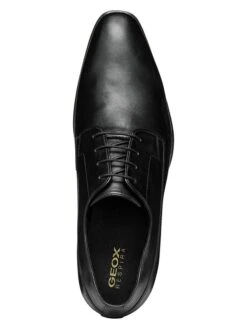 Geox Leren Veterschoenen "High Life" Zwart -LIMANGO WINKEL geox leren veterschoenen high life zwart 4