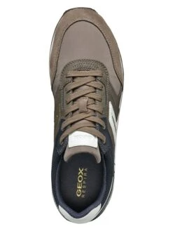 Geox Sneakers Taupe/donkerblauw -LIMANGO WINKEL geox sneakers taupe donkerblauw 4