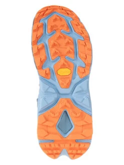 Hoka One One Trailrunningschoenen "Kaha 2 Low GTX" Lichtblauw/oranje -LIMANGO WINKEL hoka one one trailrunningschoenen kaha 2 low gtx lichtblauw oranje 4