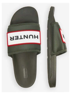 Hunter Slippers "M-865993" Kaki -LIMANGO WINKEL hunter slippers m 865993 kaki 4