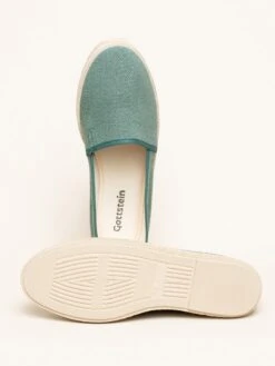 Espadrilles "Camping Linen Uni V" Groen -LIMANGO WINKEL kitz pichler espadrilles camping linen uni v groen 2