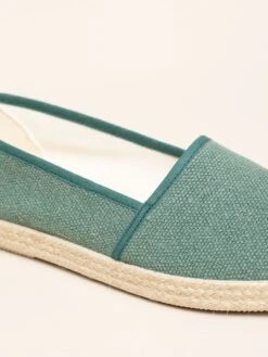 Espadrilles "Camping Linen Uni V" Groen -LIMANGO WINKEL kitz pichler espadrilles camping linen uni v groen 3