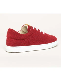 Sneakers "Wool Walker 101" Rood -LIMANGO WINKEL kitz pichler sneakers wool walker 101 rood 4