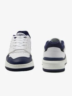 Lacoste Leren Sneakers "Lineshot 223 2 Sma" Wit/donkerblauw -LIMANGO WINKEL lacoste leren sneakers lineshot 223 2 sma wit donkerblauw 2
