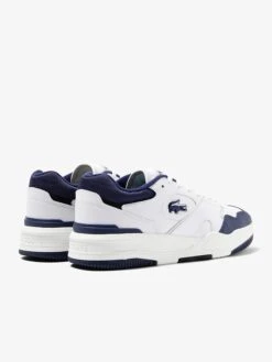 Lacoste Leren Sneakers "Lineshot 223 2 Sma" Wit/donkerblauw -LIMANGO WINKEL lacoste leren sneakers lineshot 223 2 sma wit donkerblauw 3