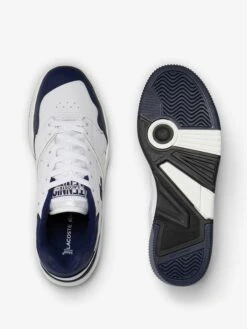 Lacoste Leren Sneakers "Lineshot 223 2 Sma" Wit/donkerblauw -LIMANGO WINKEL lacoste leren sneakers lineshot 223 2 sma wit donkerblauw 4