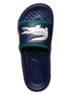 Lacoste Slippers Donkerblauw/wit -LIMANGO WINKEL lacoste slippers donkerblauw wit 3