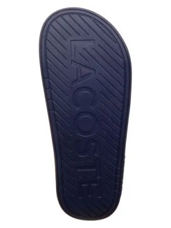 Lacoste Slippers Donkerblauw/wit -LIMANGO WINKEL lacoste slippers donkerblauw wit 4