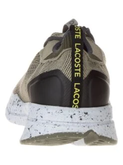 Lacoste Sneakers Kaki/zwart -LIMANGO WINKEL lacoste sneakers kaki zwart 2