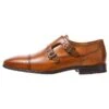 Lloyd Leren Monkstraps "Mailand" Lichtbruin