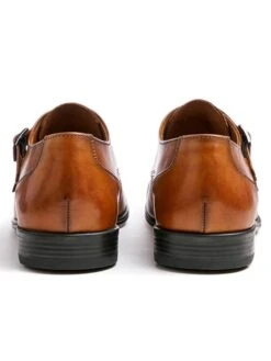 Lloyd Leren Monkstraps "Mailand" Lichtbruin -LIMANGO WINKEL lloyd leren monkstraps mailand lichtbruin 3