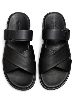 Lloyd Leren Slippers "Eminet" Zwart -LIMANGO WINKEL lloyd leren slippers eminet zwart 3