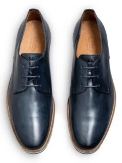 Lloyd Leren Veterschoenen "Dakin" Donkerblauw -LIMANGO WINKEL lloyd leren veterschoenen dakin donkerblauw 2