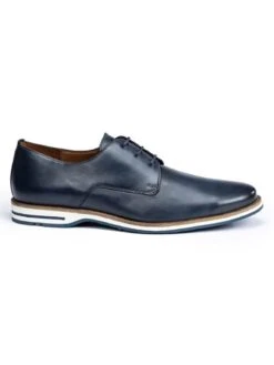 Lloyd Leren Veterschoenen "Dakin" Donkerblauw