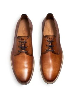 Lloyd Leren Veterschoenen "Dakin" Lichtbruin -LIMANGO WINKEL lloyd leren veterschoenen dakin lichtbruin 2