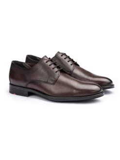 Lloyd Leren Veterschoenen "Davenport" Bruin -LIMANGO WINKEL lloyd leren veterschoenen davenport bruin 2