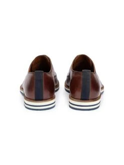 Lloyd Leren Veterschoenen "Demond" Lichtbruin -LIMANGO WINKEL lloyd leren veterschoenen demond lichtbruin 4