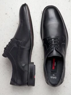 Lloyd Leren Veterschoenen "Garvin" Zwart -LIMANGO WINKEL lloyd leren veterschoenen garvin zwart 2