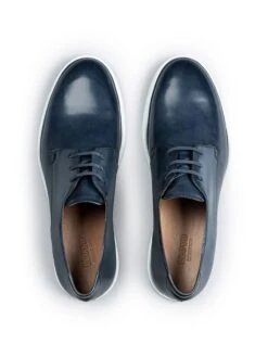 Lloyd Leren Veterschoenen "Hillary" Donkerblauw -LIMANGO WINKEL lloyd leren veterschoenen hillary donkerblauw 2