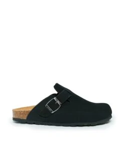 Leren Clogs "Noe" Zwart