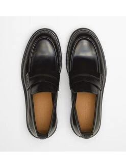 Leren Mocassins "Phil" Zwart -LIMANGO WINKEL marc opolo shoes leren mocassins phil zwart 2