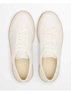 Leren Sneakers "Enrique" Crème -LIMANGO WINKEL marc opolo shoes leren sneakers enrique creme 3