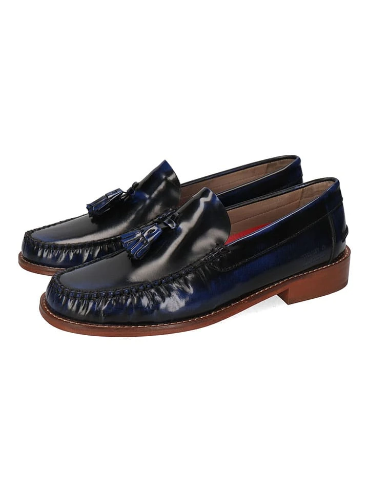 Leren mocassins "Edward" donkerblauw MELVIN & HAMILTON Leren Mocassins "Edward" Donkerblauw -LIMANGO WINKEL melvin and hamilton leren mocassins edward donkerblauw