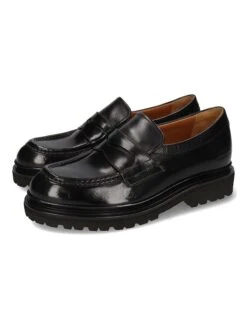 MELVIN & HAMILTON Leren Mocassins "Matteo" Zwart