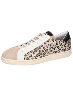 MELVIN & HAMILTON Leren Sneakers "Jaxson 5" Beige/wit/zwart