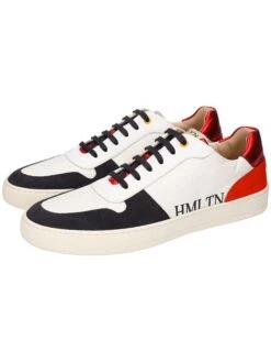 MELVIN & HAMILTON Leren Sneakers "Jesper 1" Wit/meerkleurig -LIMANGO WINKEL melvin and hamilton leren sneakers jesper 1 wit meerkleurig 3