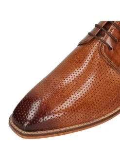 MELVIN & HAMILTON Leren Veterschoenen "Alex 1" Lichtbruin -LIMANGO WINKEL melvin and hamilton leren veterschoenen alex 1 lichtbruin 3