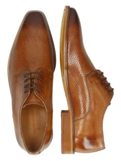 MELVIN & HAMILTON Leren Veterschoenen "Alex 1" Lichtbruin -LIMANGO WINKEL melvin and hamilton leren veterschoenen alex 1 lichtbruin 4
