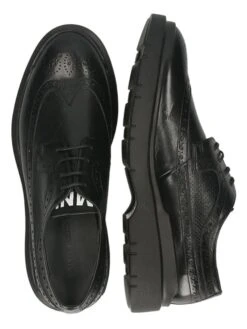 MELVIN & HAMILTON Leren Veterschoenen "Denison 1" Zwart -LIMANGO WINKEL melvin and hamilton leren veterschoenen denison 1 zwart 4