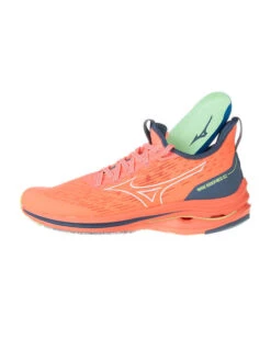 Mizuno Hardloopschoenen "Wave Ride Neo 2" Oranje/blauw -LIMANGO WINKEL mizuno hardloopschoenen wave ride neo 2 oranje blauw 5