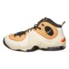 Nike Leren Sneakers "Air Penny II" Crème/zwart/oranje