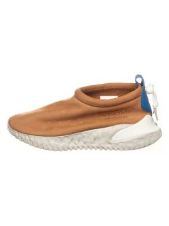 Nike Sportswear Leren Instappers "Nike X Undercover Moc Flow" Lichtbruin/blauw