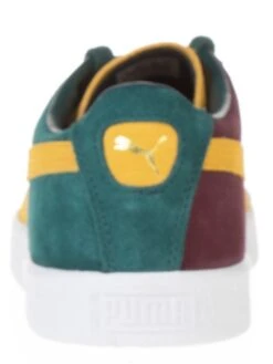 Puma Leren Sneakers "VTG Teams" Paars/groen -LIMANGO WINKEL puma leren sneakers vtg teams paars groen 2