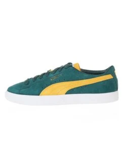 Puma Leren Sneakers "VTG Teams" Paars/groen