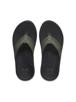 Reef Teenslippers "Cushion Phantom 2.0" Kaki/zwart -LIMANGO WINKEL reef teenslippers cushion phantom 2 0 kaki zwart 3