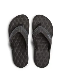 Reef Teenslippers "The Ripper" Zwart/antraciet -LIMANGO WINKEL reef teenslippers the ripper zwart antraciet 4