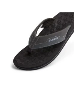 Reef Teenslippers "The Ripper" Zwart/antraciet -LIMANGO WINKEL reef teenslippers the ripper zwart antraciet 5