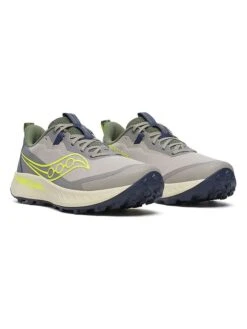 Saucony Sneakers "Peregrine 15" Grijs/lichtgroen -LIMANGO WINKEL saucony sneakers peregrine 15 grijs lichtgroen 2