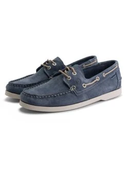 Leren Mocassins "Penzance" Blauw