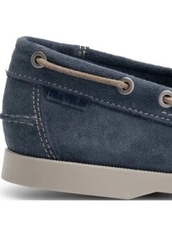 Leren Mocassins "Penzance" Blauw -LIMANGO WINKEL travelin leren mocassins penzance blauw 8