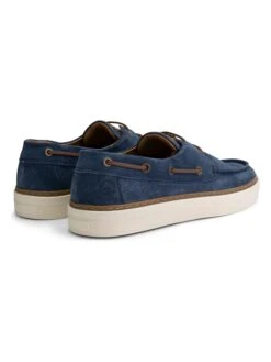 Leren Mocassins "Shipton" Donkerblauw -LIMANGO WINKEL travelin leren mocassins shipton donkerblauw 3