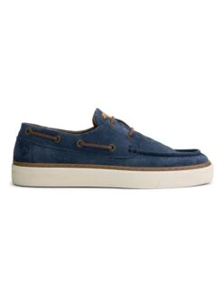 Leren Mocassins "Shipton" Donkerblauw -LIMANGO WINKEL travelin leren mocassins shipton donkerblauw 4